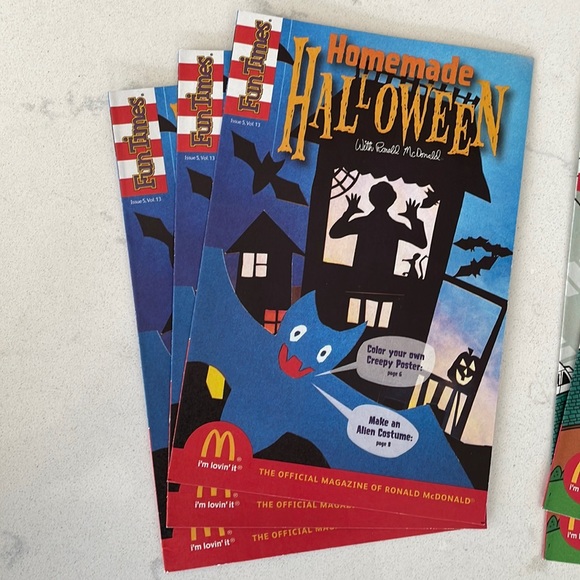 The Official Magazine of Ronald McDonald (13) & Eye Spy Bingo Sheets (6) - Picture 2 of 16